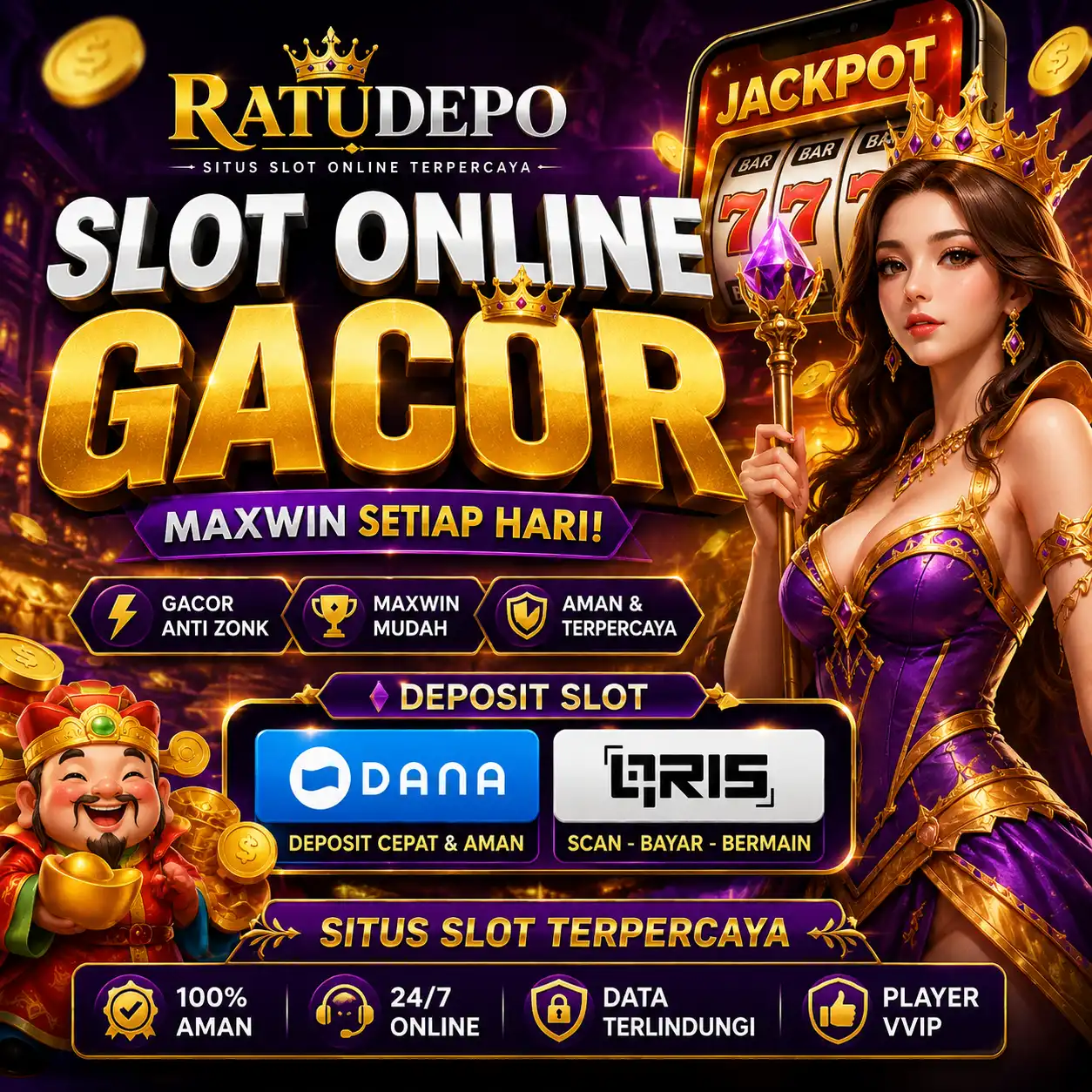 RATUDEPO Banner Slot Online Gacor
